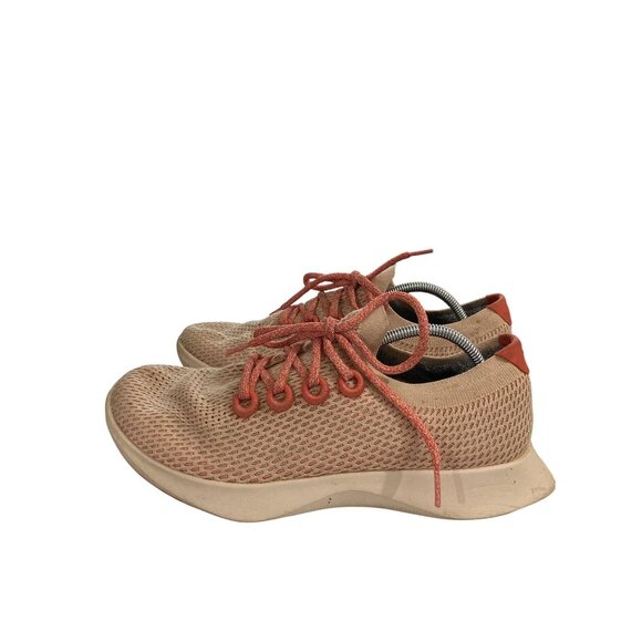 Allbirds Men's Size 10 Beige Orange Tree Dashers Lightweight Running Shoes - Picture 3 of 7
